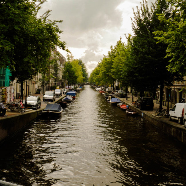 vista canale amsterdam