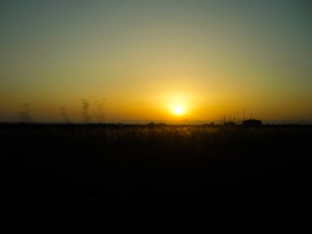tramonto spagna