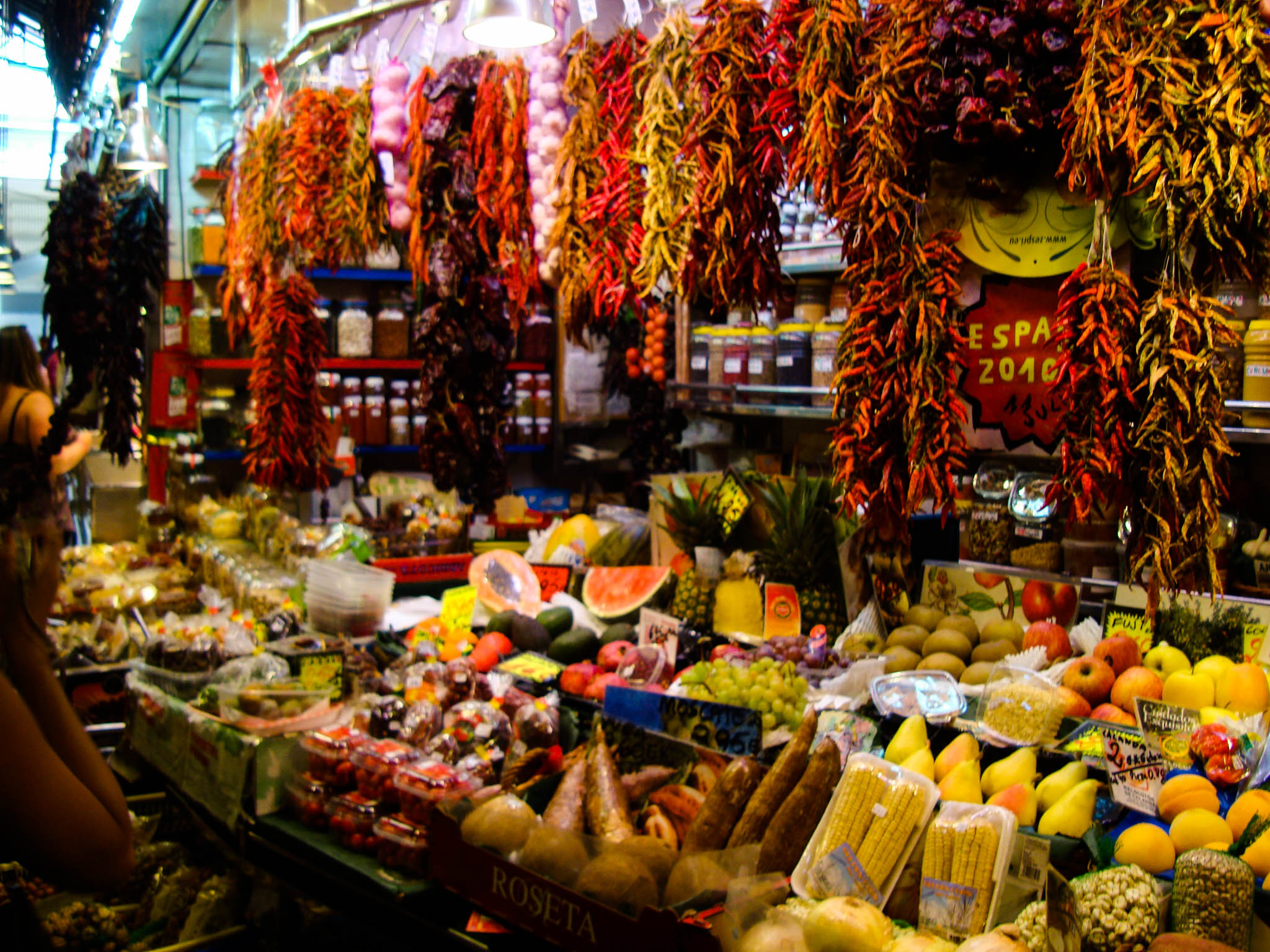 mercato Barcellona spagna