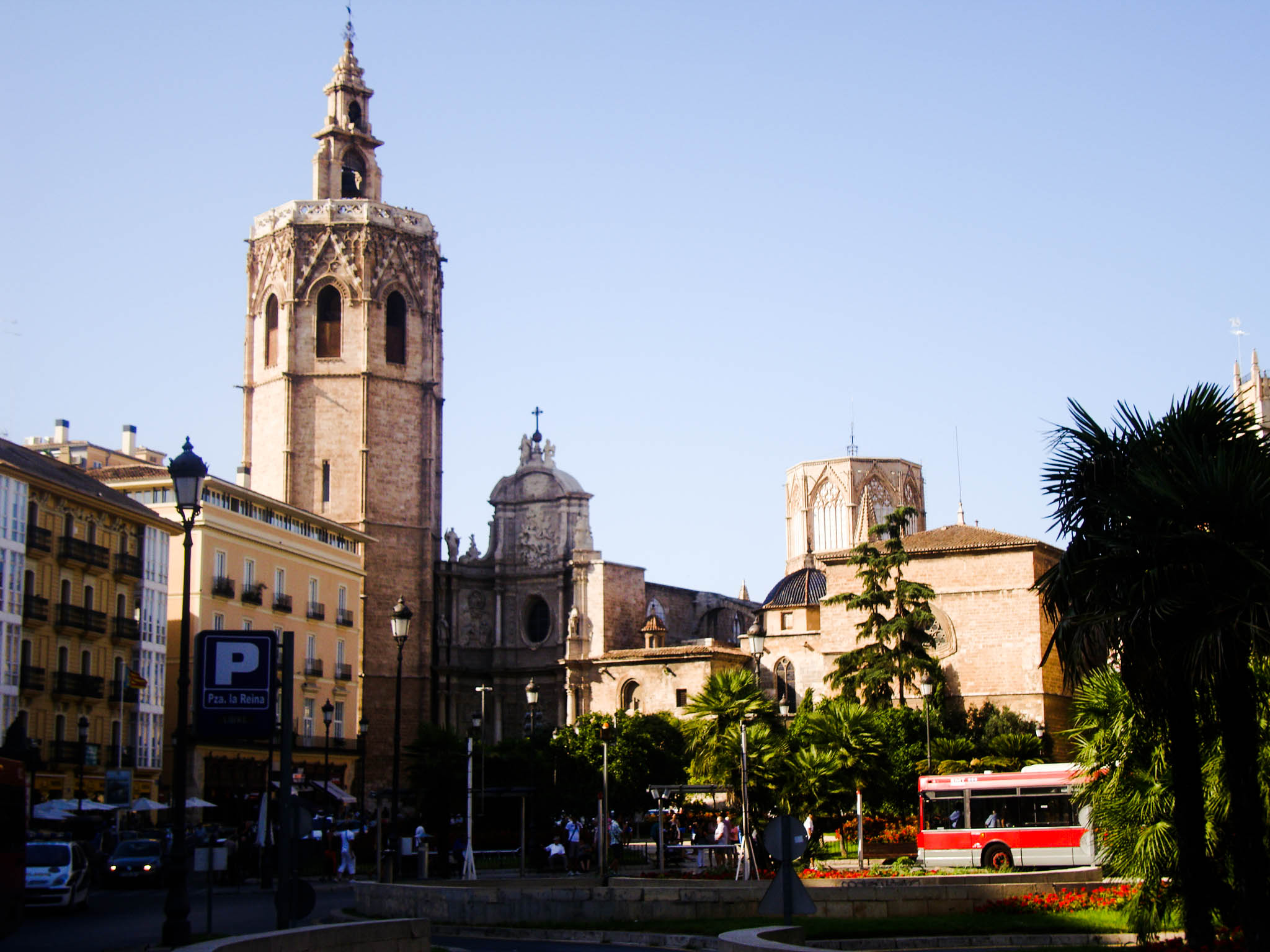 vista città vecchia Valencia