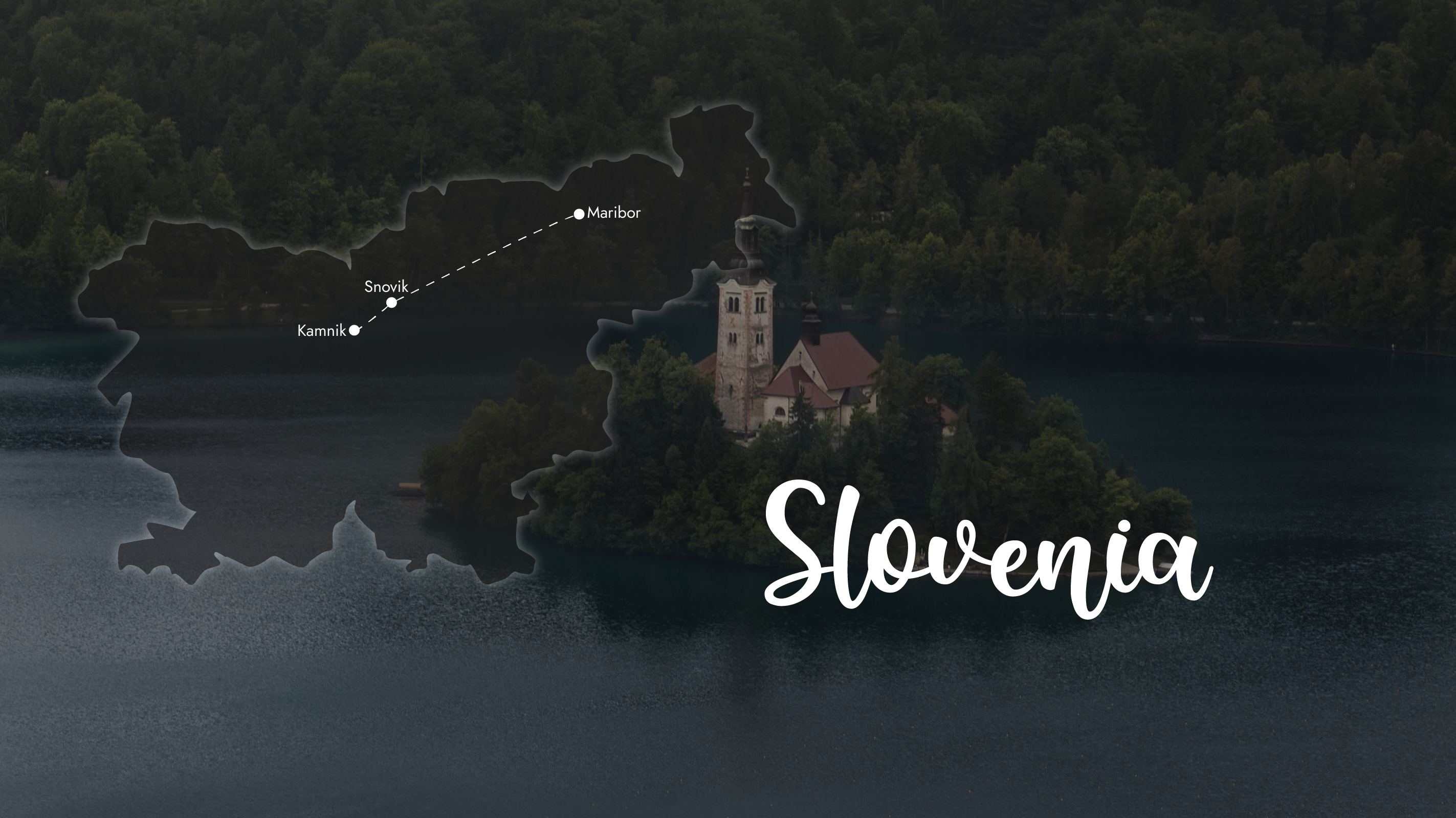mappa Slovenia viaggio
