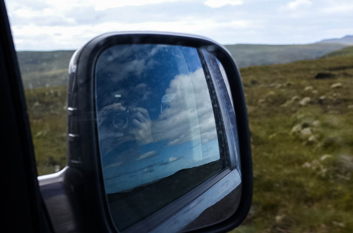 on the road