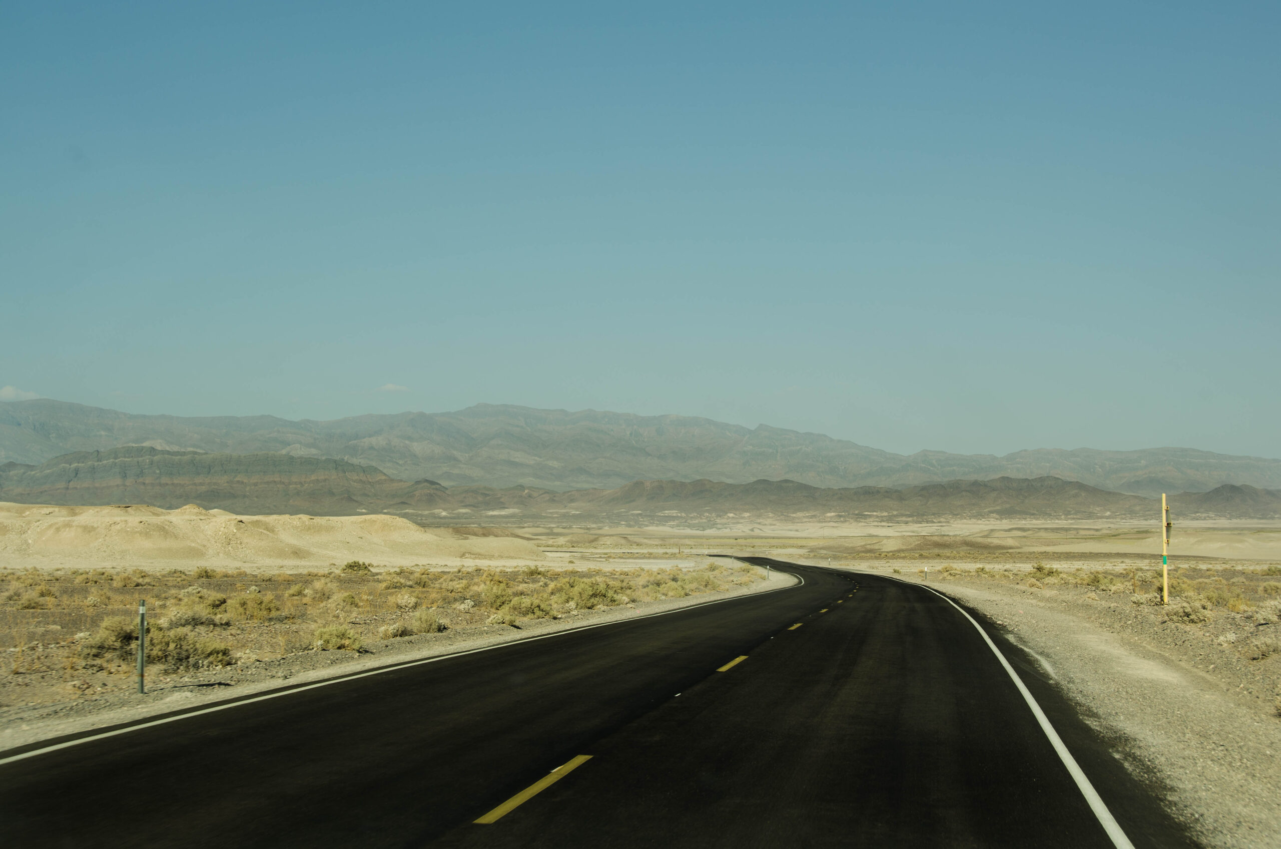 Death Valley street